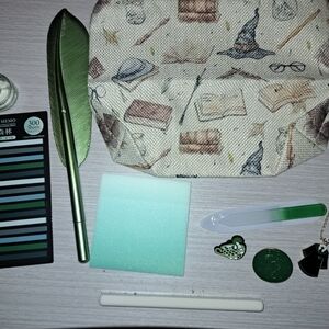 Harry Potter Inspired Bookish Bundle Slytherin With Tote Bag